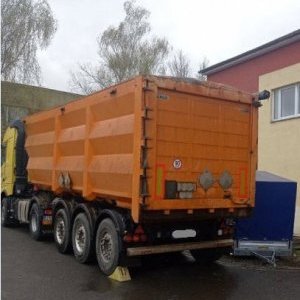 foto SZM hydr.Volvo FH460 +40m3 kipper 39/35t auflieger 3achsen