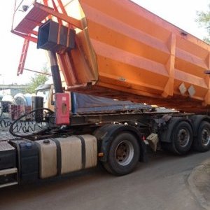 foto SZM hydr.Volvo FH460 +40m3 kipper 39/35t auflieger 3achsen