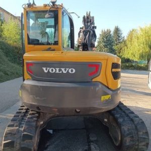 foto 9t bagger gummi ofset Volvo ECR88D